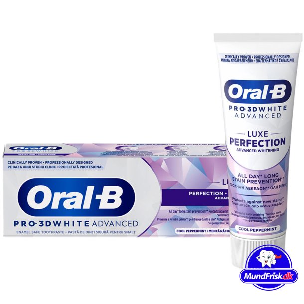 Oral-B 3D White Zahnpasta Luxe Perfection Advanced Whitening 75 ml