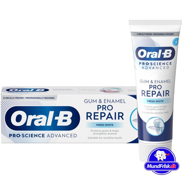 ORAL-B Zahnpasta Pro - Science Advanced Gum & Enamel Pro - Repair Fresh White 75 ml