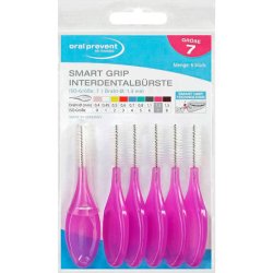 Mellemrumsbrster ORAL PREVENT 6 stk. Smart Grip 1.3 mm ISO 7