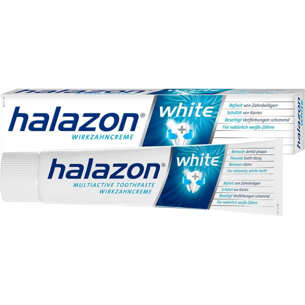 Whitening Tandpasta til daglig brug HALAZON White 75 ml