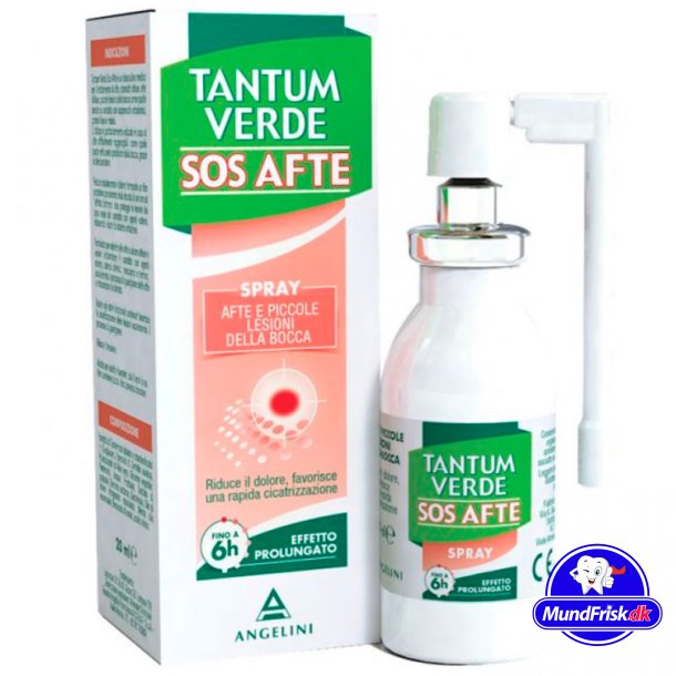 Tantum Verde SOS Spray gegen Mundschmerzen bei Krebs, 20 ml