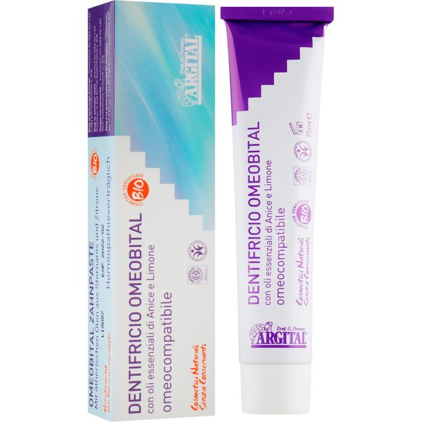 kologisk Homeokompatibel Tandpasta ARGITAL Omeobital 75 ml