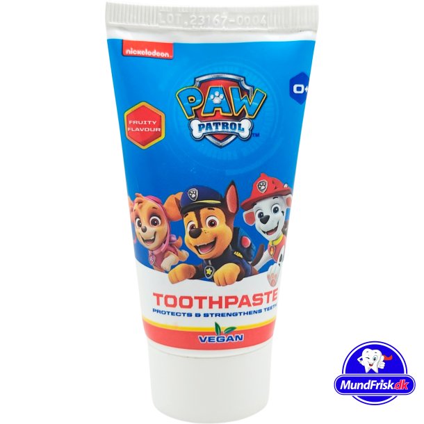 Paw Patrol tannkrem for barn med Taste 50 ml
