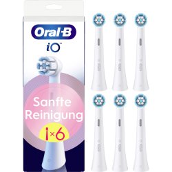 Oral-B iO Sensitive b�rstehoder, 6 pcs. sk�nsom Care White