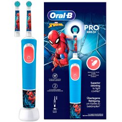  Oral-B PRO Spiderman elektrisk tandborste fr barn + extra borsthuvud