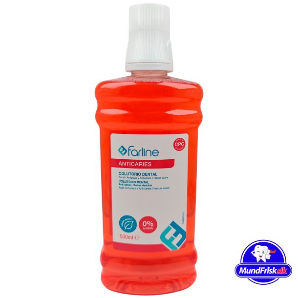 Munnvann munnskyll FARLINE Antikaries 500ml