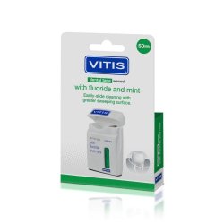 Vitis Floss Dental Tape Vokset Fluor + Mint