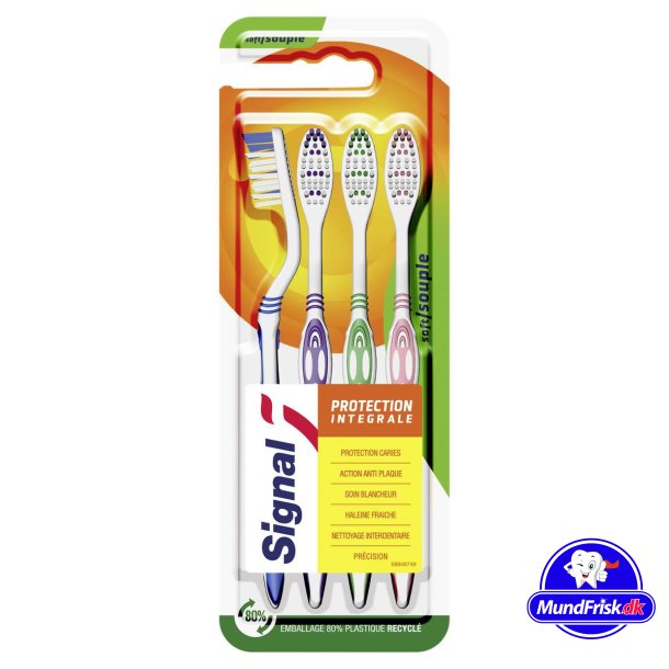 SIGNAL Tannbrster 4 stk. Protection Integral Soft