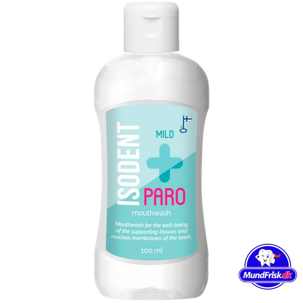 Mundsplung bei Zahnfleischentzndung ISODENT Paro Mild 100 ml.