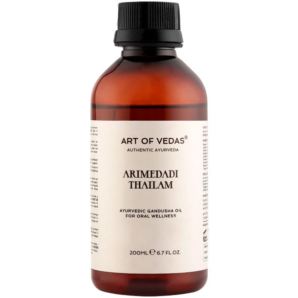 kologisk Oil Pulling ART OF VEDAS Arimedadi Thailam Mundolie 200ml