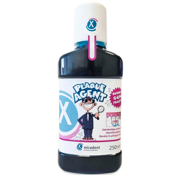 Miradent Plaque Agent Mundskyl Til Brn 250 ml