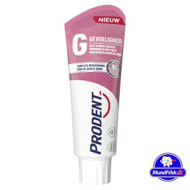 Tannkrem for sensitive tenner PRODENT Sensitivity Pro -Sink 75 ml.