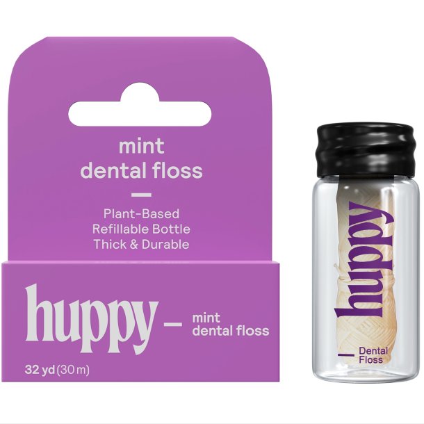 Brekraftig tanntrd Huppy 30 mtr. + Glassdispenser