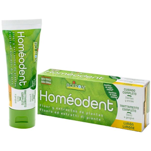 Naturlig homeopatisk tandkrm HOMEODENT Lemon 75 ml