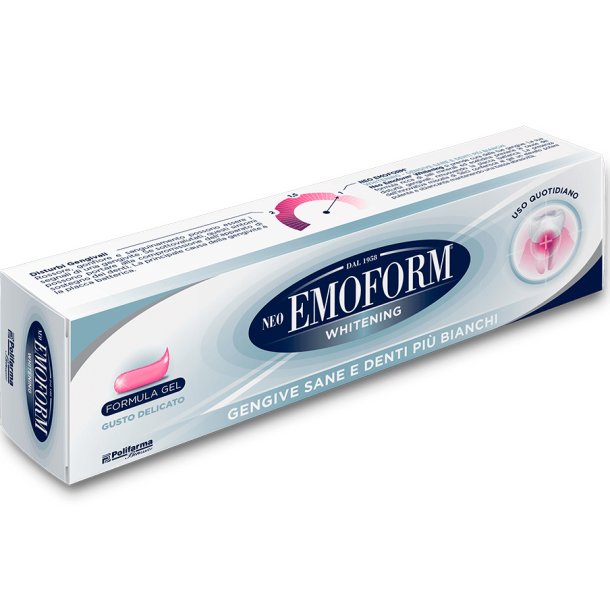Whitening Tandpasta EMOFORM 100 ml.