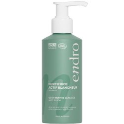 Naturlig Whitening tandkrm ENDRO Icemint Fluorid Aluminiumbehllare med pump 175 g