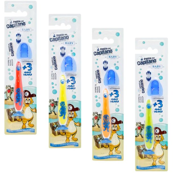 Barntandborste PASTA DEL CAPITANO Baby Captain +3