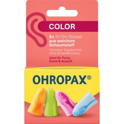 Ohropax Color repropper 8 pcs.