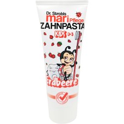 Barntandkrm DR. STROBLS Kids Strawberry 0-6 r 75 ml.