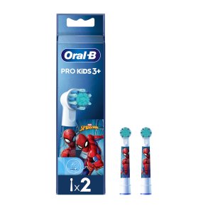 Oral-B PRO borsthuvuden fr barn Spider-Man 2 st.