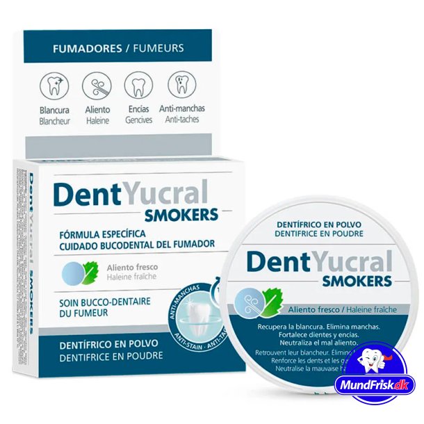 Whitening -Zahnpastapulver DENTYUCRAL Smokers 50g