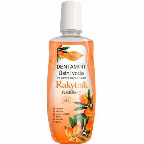 Blommigt Munvatten BIONE Dentamin Rakytnik Q10 500 ml