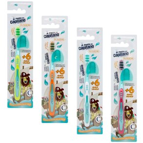 Brnetandbrste PASTA DEL CAPITANO Junior fra 6 r