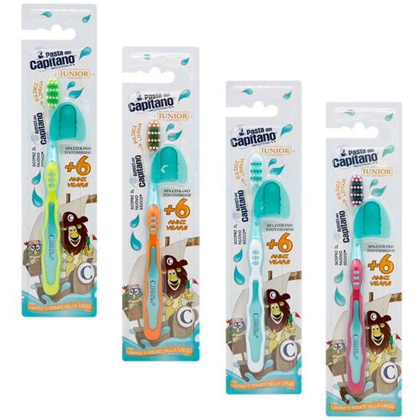 Barntandborste PASTA DEL CAPITANO Junior frn 6 r