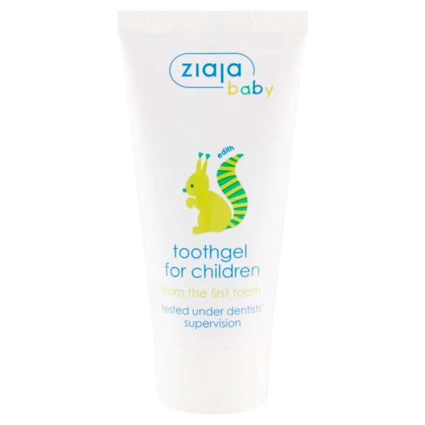 Barntandkrm Gel ZIAJA First Tooth Tranbr 50ml