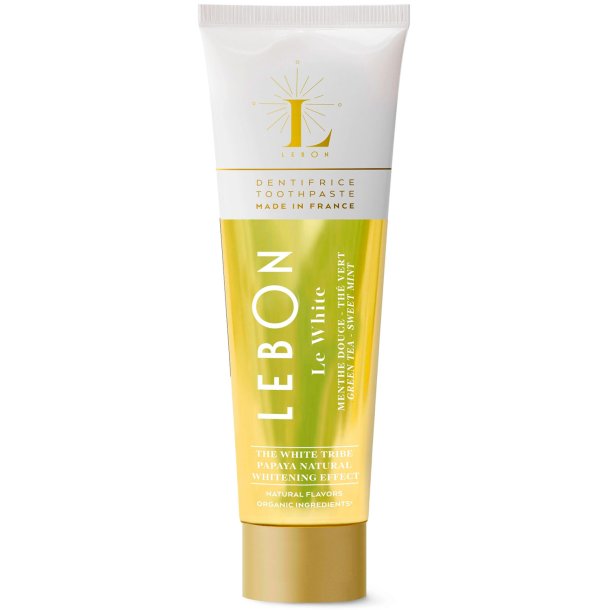 Naturlig Whitening Tandpasta LEBON Le White 25 ml