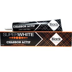Superwhite Black Edition Charcoal Tandpasta 75 ml