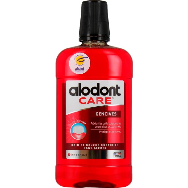 Mundskyl uden Alkohol ALODONT Care Protect Gum Daily 500 ml