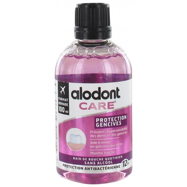 Mundskyl uden Alkohol ALODONT Care Protect Gum Daily 100 ml