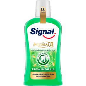 Munvatten SIGNAL Integral 8 Fresh Naturals Lemon & Aloe Vera 500ml