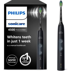 Philips Sonicare 4500 Protective Clean El-tandbrste Black HX6830/44