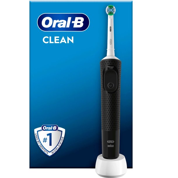 Oral-B Vitality Clean Pro CrossAction Eltandborste Black