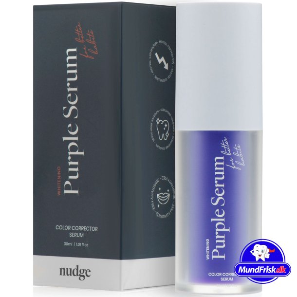 NUDGE Color Corrector Purple Teeth Whitening Serum 30 ml 