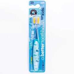 3-sidet Brnetandbrste Better Toothbrush 4-10 r