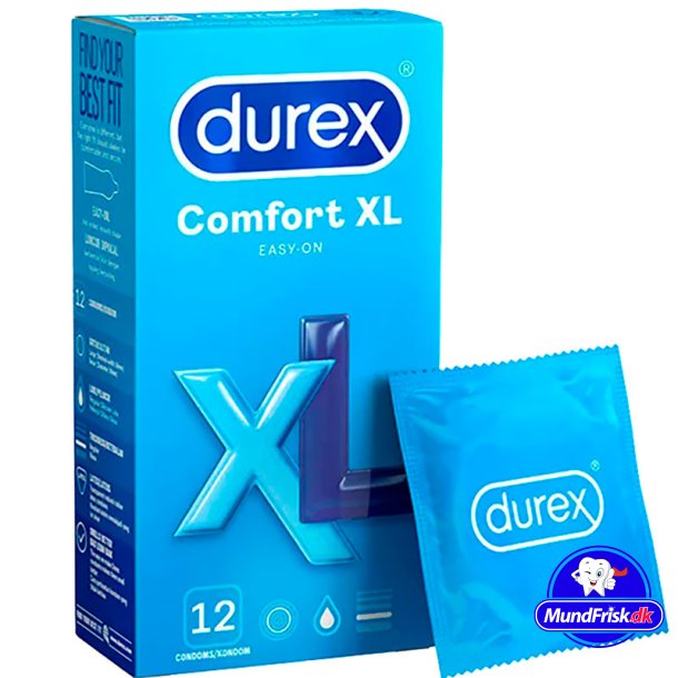 DUREX Comfort XL kondomer 12 pcs.