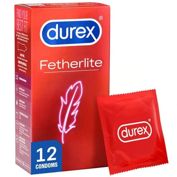 DUREX Ultra Thin Feel Fetherlite Kondomer 12 stk.