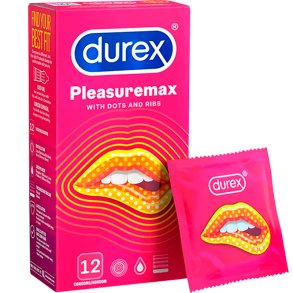DUREX Pleasuremax Kondomer 12 st.