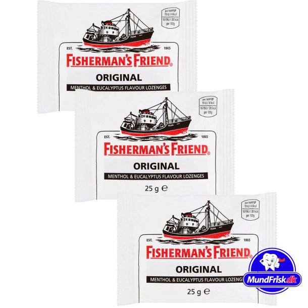 Fishermans Friend Original halstabletter 3 x 25 g