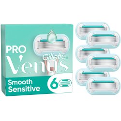 Gillette Pro Venus 6 pcs. Deluxe Smooth Sensitive barberblad