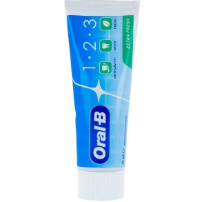 Oral-B 1-2-3 tandkrm extra Fresh 75 ml.