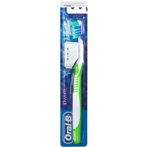 Oral-B Tandborste 3D White Cool Medium 35