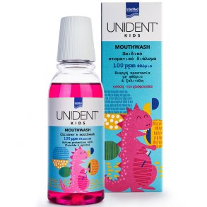 Munvatten fr barn UNIDENT Bubble Gum Xylitol 250ml
