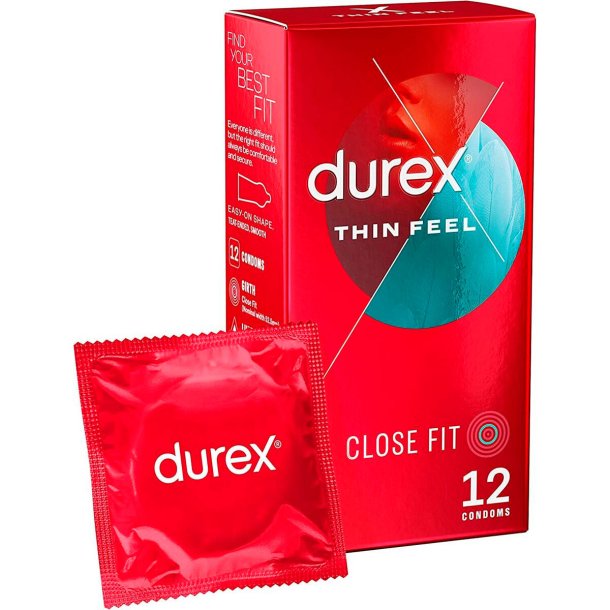 DUREX Kondomer 12 st. Thin Feel Tta, Passform