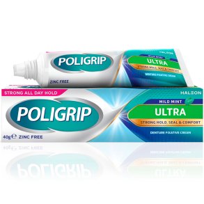 Proteselim POLIGRIP Ultra Strong Hold, Seal & Comfort Mild Mint 40g