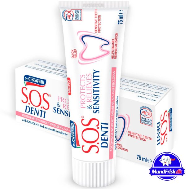 Hydroxylapatit-Zahnpasta DR. CICCARELLI SOS Sensitive Teeth 75ml