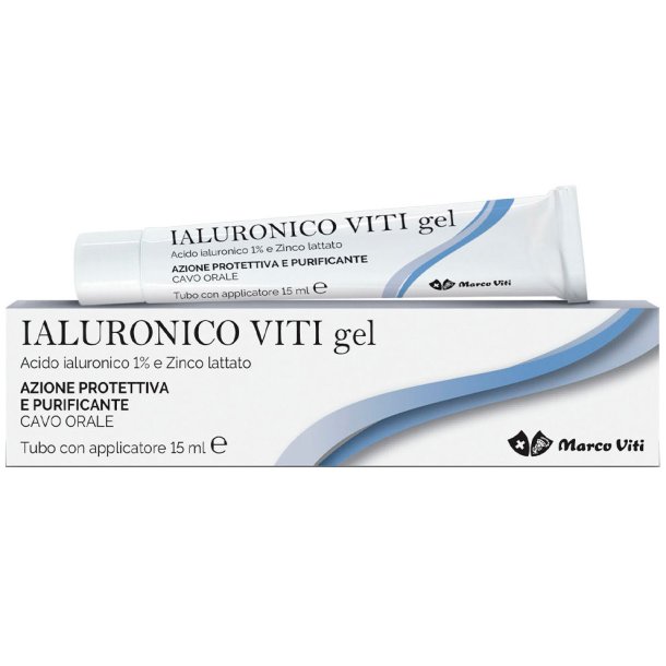 Hyaluronsyre Gel til mundhulen MARCO VITI 15 ml